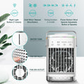 3 in 1 Portable Air Cooler Fan Mini Air Conditioner